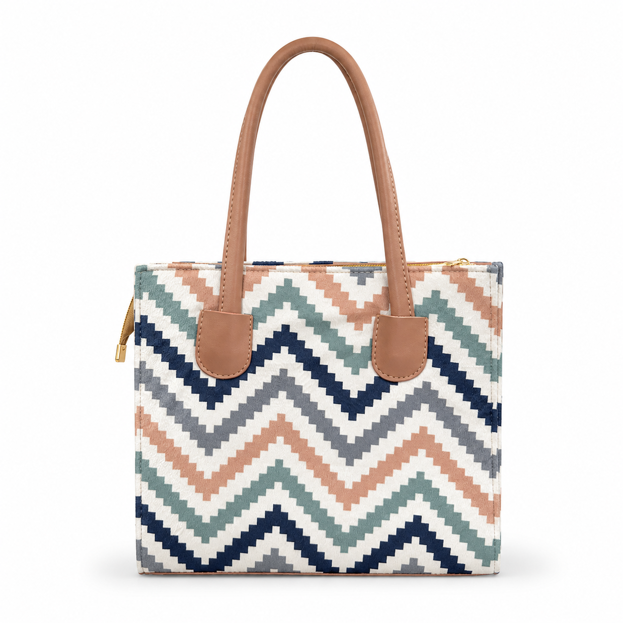 Wavbeach Printed Jute Handcrafted Canvas Bag