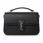 Saint Laurent Solferino Leather Shoulder Bag