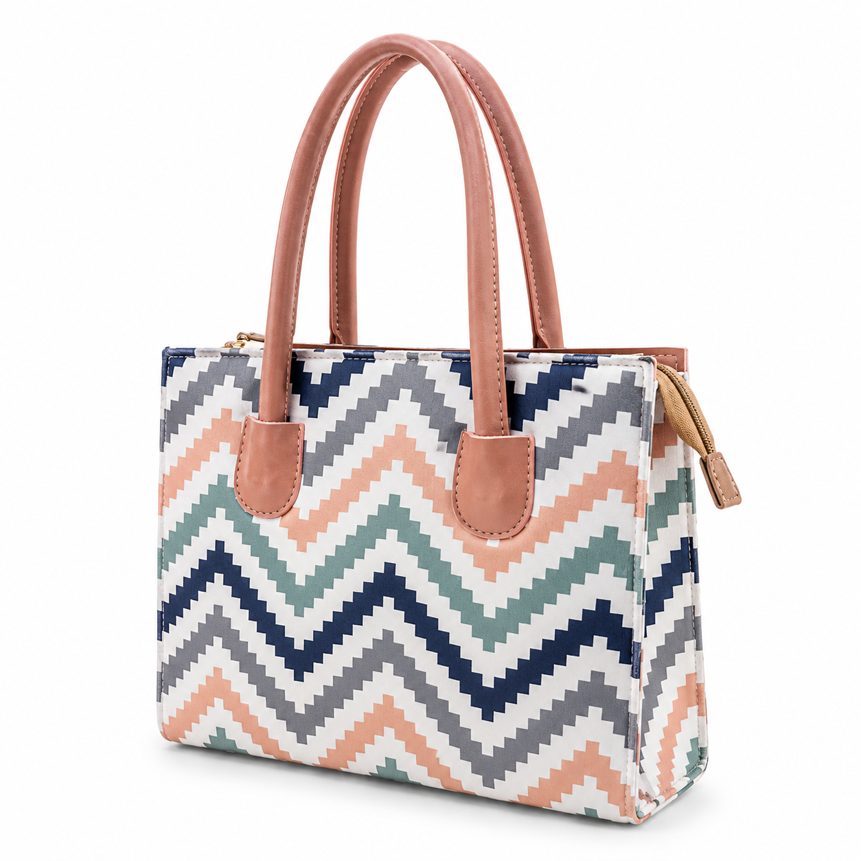 Wavbeach Printed Jute Handcrafted Canvas Bag