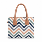 Wavbeach Printed Jute Handcrafted Canvas Bag