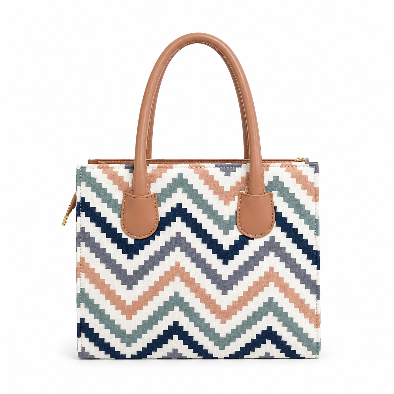 Wavbeach Printed Jute Handcrafted Canvas Bag