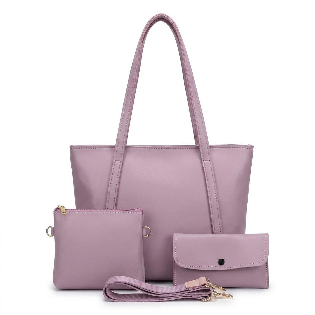 Tote Bag 3-Piece Set