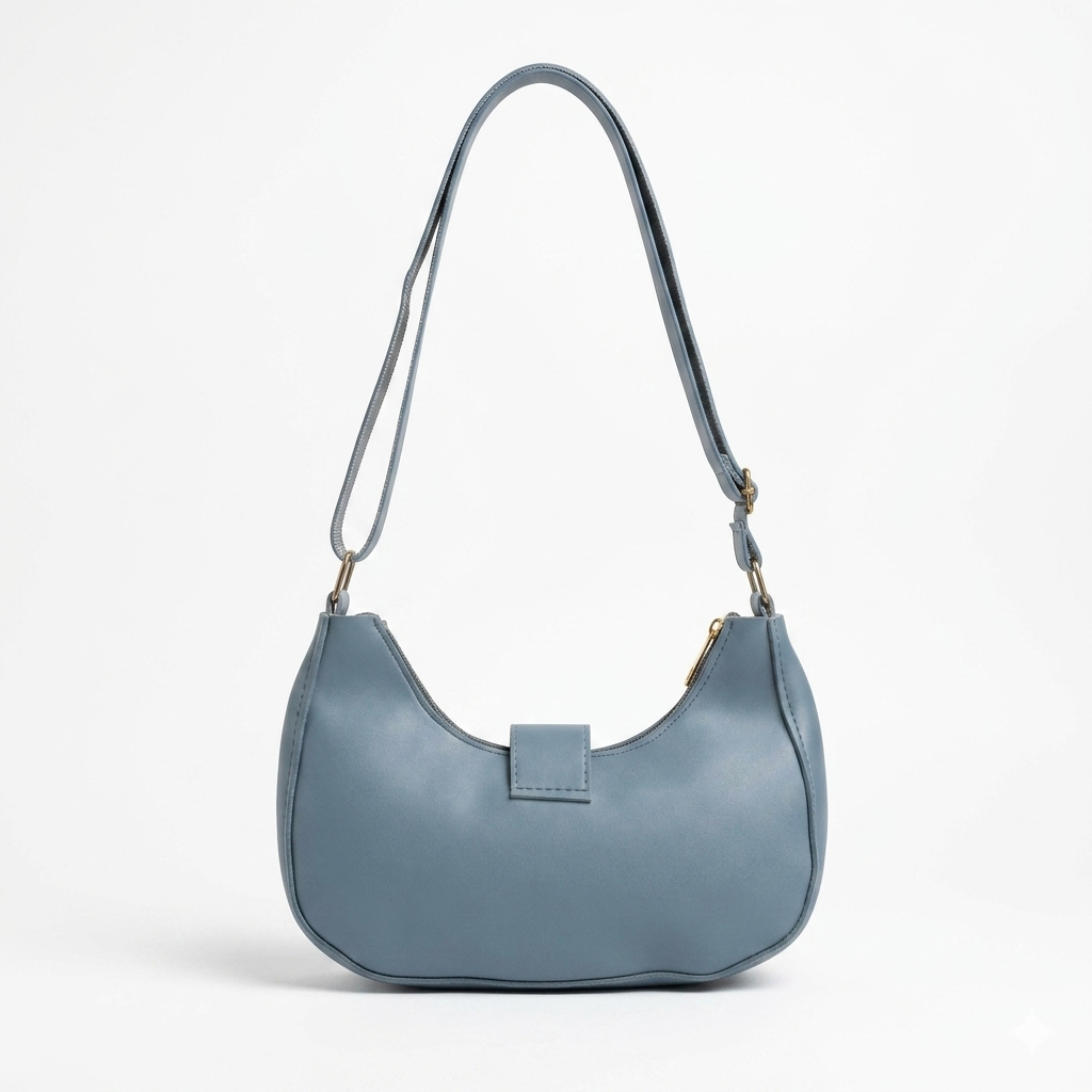 Moon Shape Shoulder Handbag