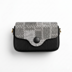 Luxury Button Flap Crossbody Bag