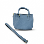 Cognac Suede Mini Bag | Compact & Elegant