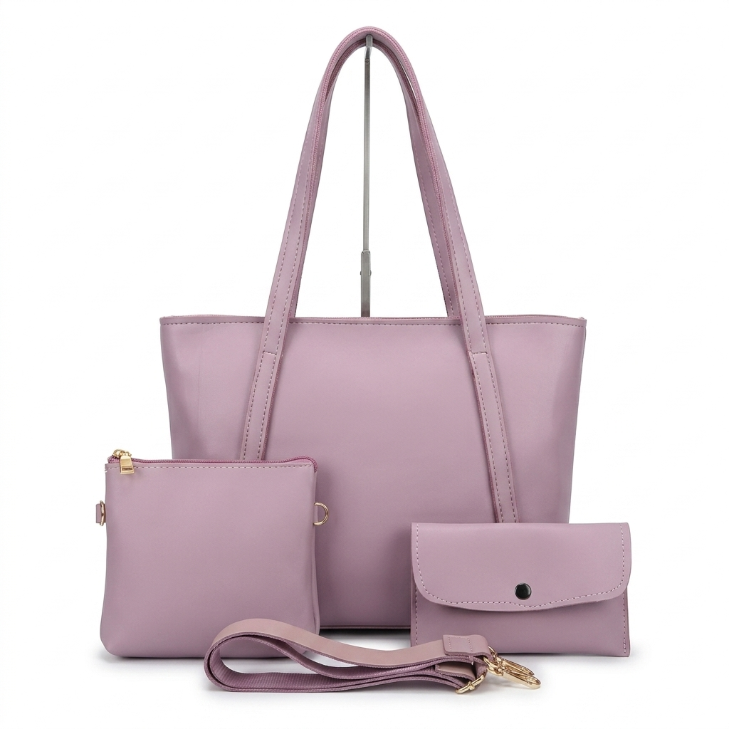 Tote Bag 3-Piece Set