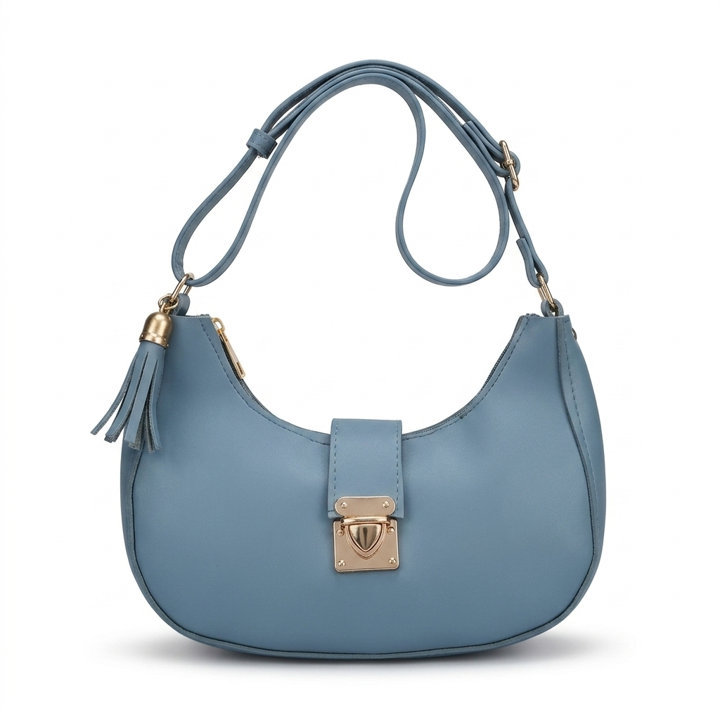 Moon Shape Shoulder Handbag