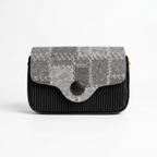 Luxury Button Flap Crossbody Bag
