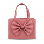 Gloss Bow Handbag – Statement Elegance
