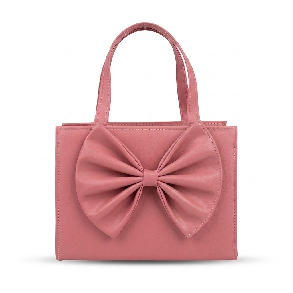 Gloss Bow Handbag – Statement Elegance