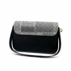 Luxury Button Flap Crossbody Bag