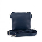 Blue Quilted Tote Bag – 3-Piece Set