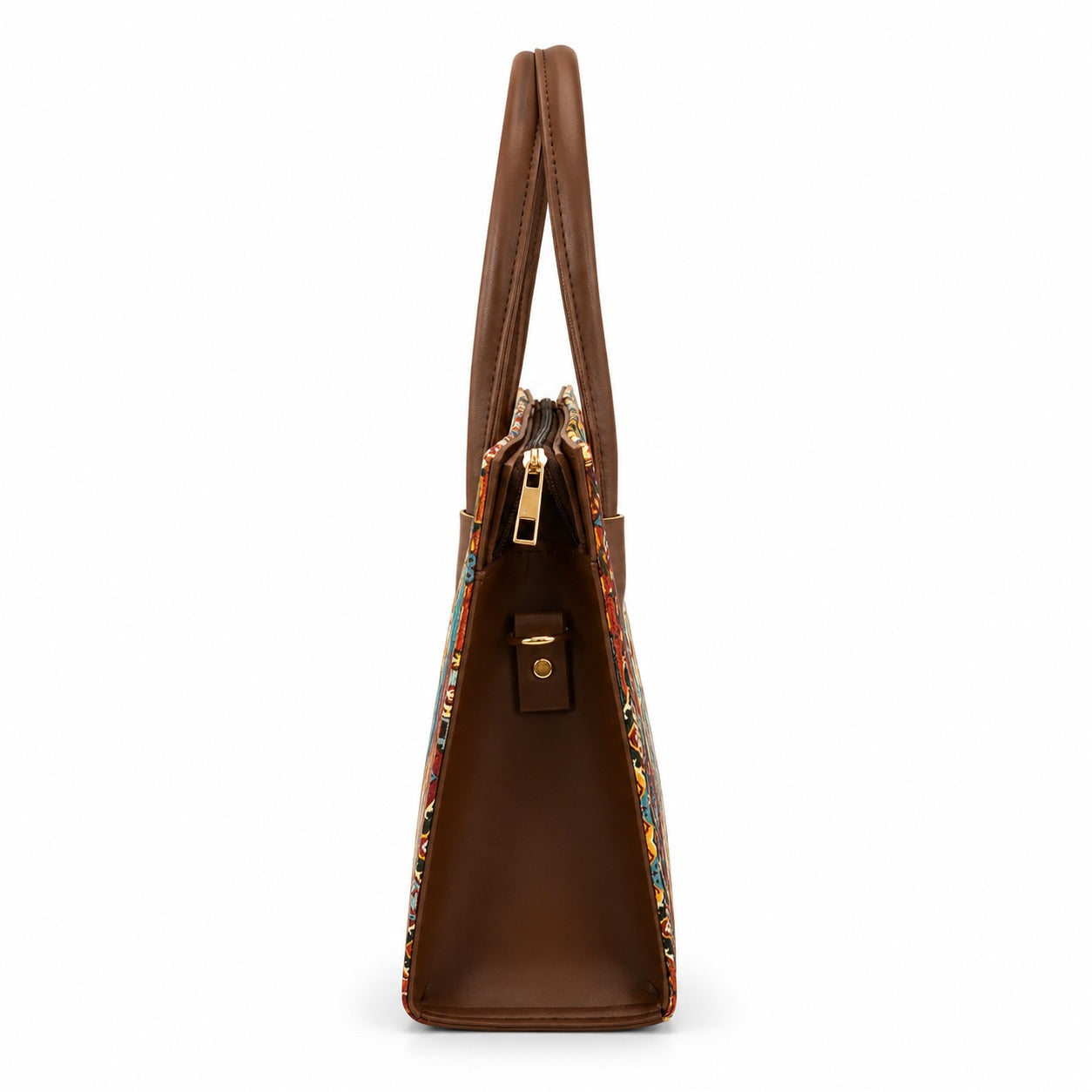 Ethnic Print Canvas Bag