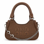 Miu Miu Wander Chain Top Handle Shoulder Bag