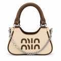 Miu Miu Wander Chain Top Handle Shoulder Bag